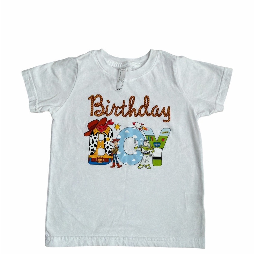 Birthday boy Toy Story shirt